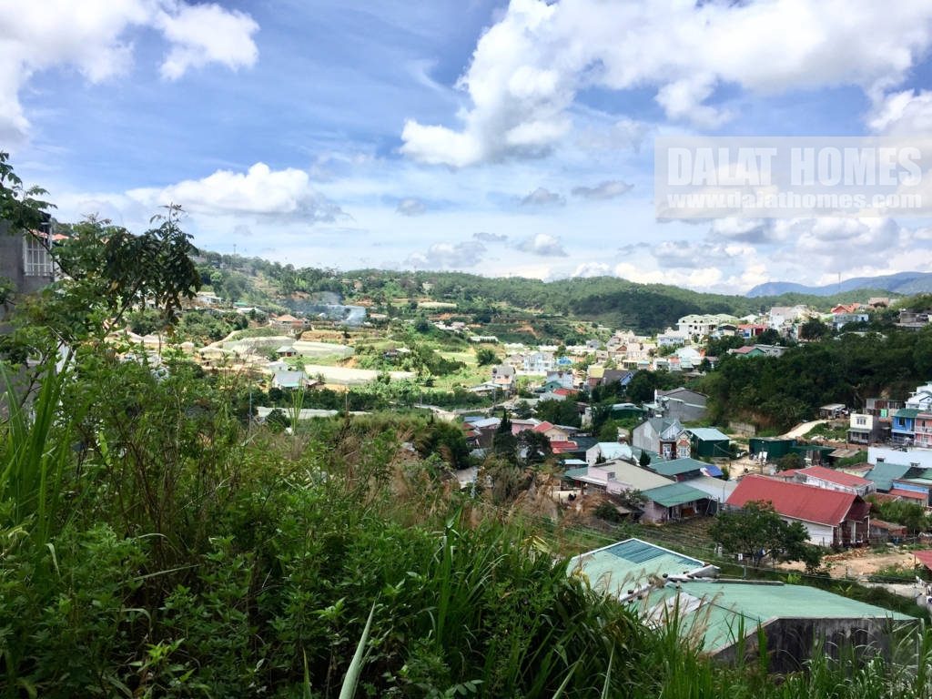 Đất liên kế KQH Thái Lâm Đà Lạt, đất bằng phẳng, không hầm hụt, view rất đẹp