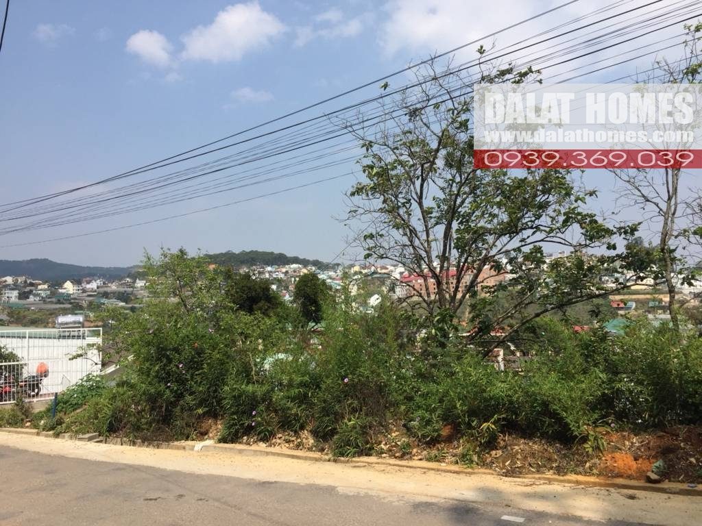 Đất biệt thự mặt tiền đường Đống Đa Đà Lạt, mặt tiền lớn, view tuyệt đẹp, đất thế dương