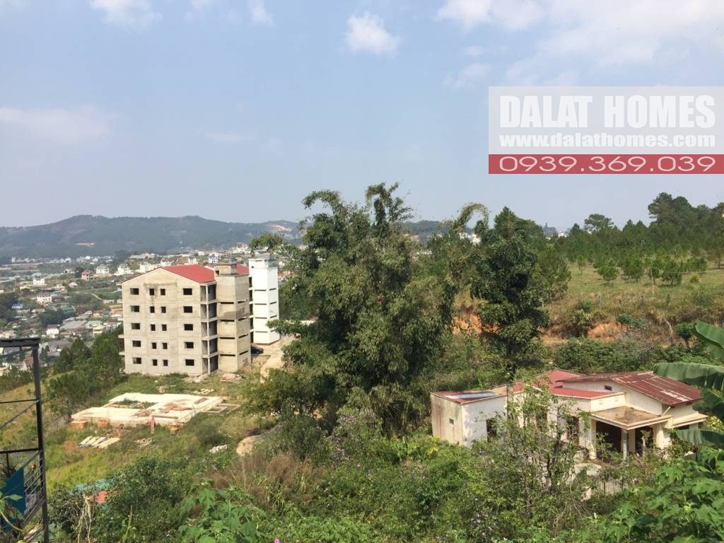 Đất biệt thự mặt tiền hẻm đường nhựa Đống Đa Đà Lạt, mặt tiền lớn, view tuyệt đẹp