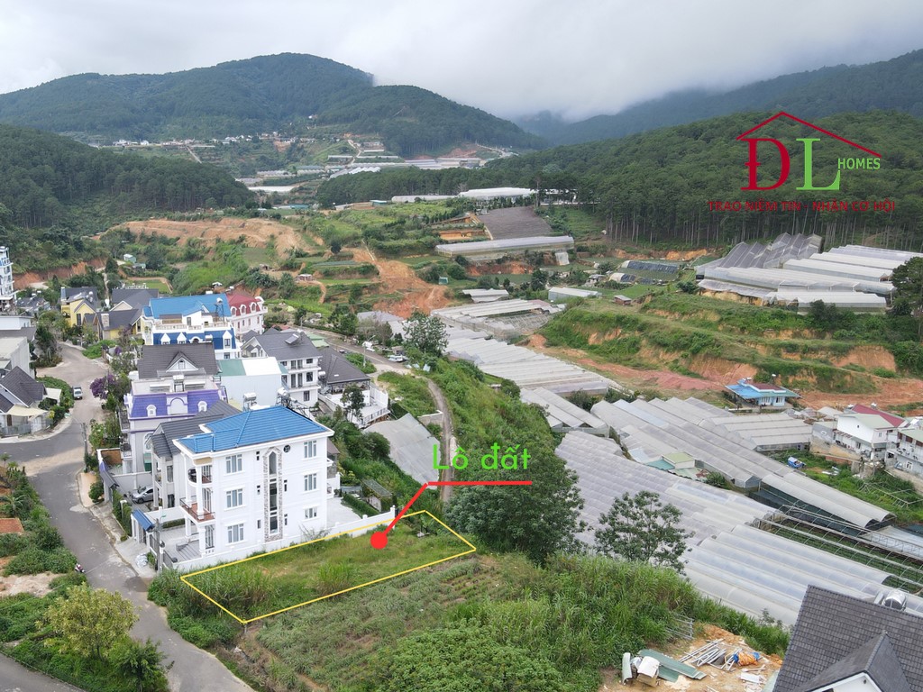 HẠ GIÁ Bán đất biệt thự KQH An Sơn Đà Lạt 276m2 view thông tuyệt đẹp