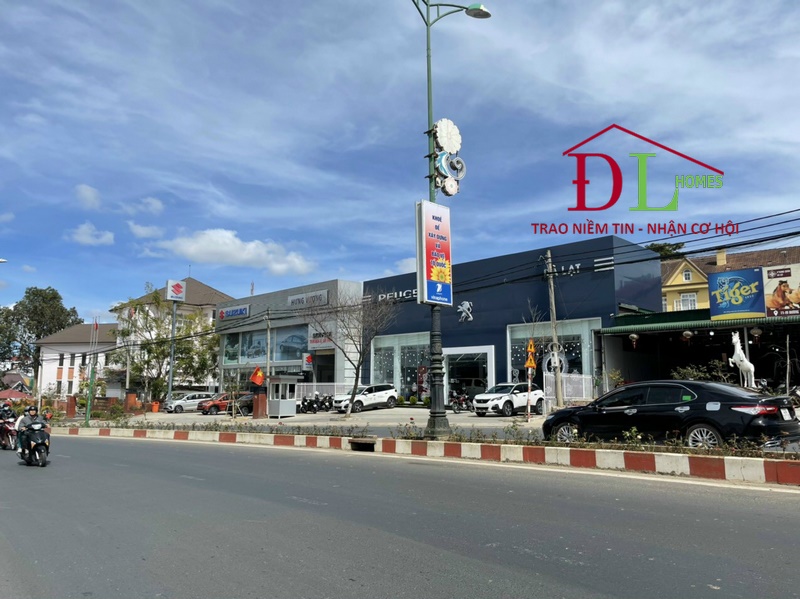 Bán đất mặt tiền kinh doanh Ba Tháng Tư phường 3 Đà Lạt