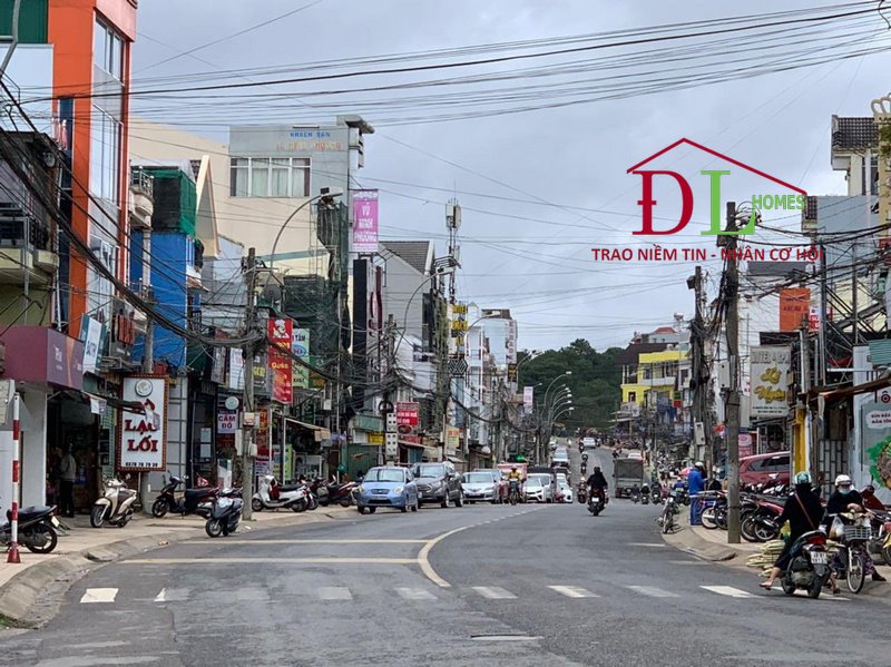 Bán nhà mặt tiền Nguyễn Công Trứ 88m2 Đà Lạt kinh doanh tốt