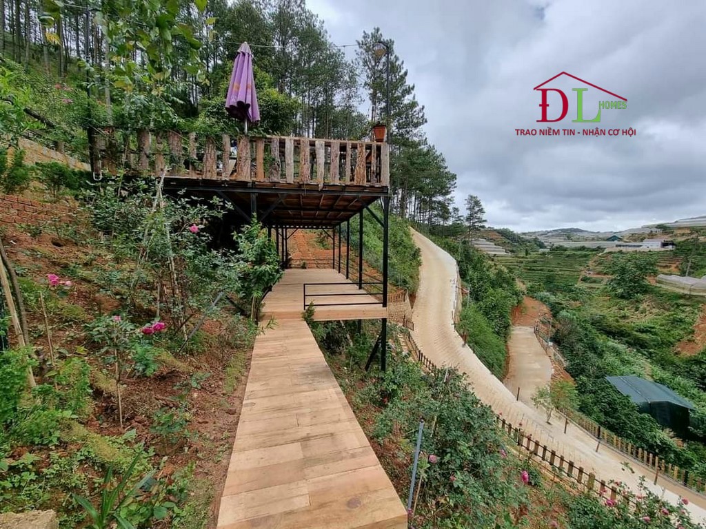 Bán farmstay Xuân Thọ Đà Lạt 813m2 kinh doanh cà phê view