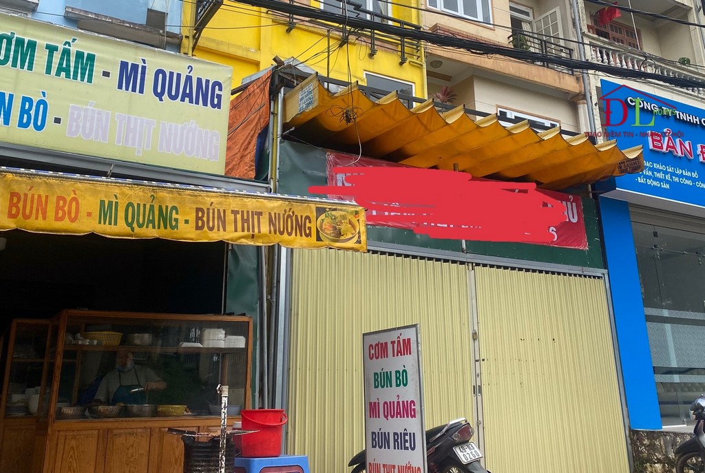 Cho thuê nhà mặt tiền Trần Lê Phường 4 Đà Lạt 100m2
