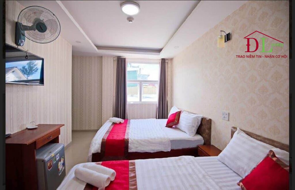 Cho thuê khách sạn mặt tiền Bùi Thị Xuân P2 Đà Lạt 112m2