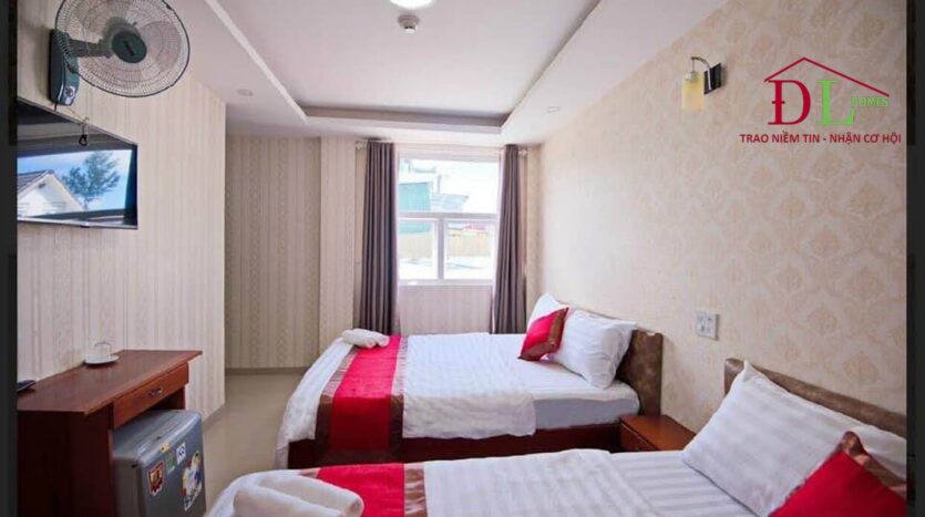 Cho thuê khách sạn mặt tiền Bùi Thị Xuân P2 Đà Lạt 112m2