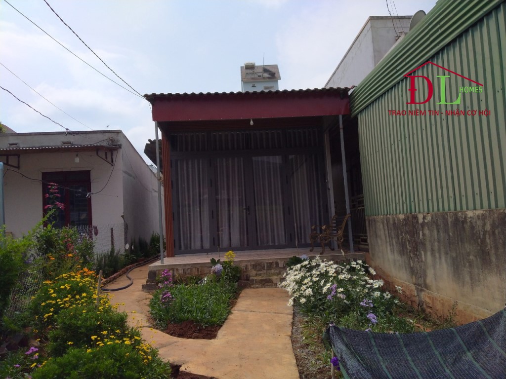 Bán đất tặng nhà cấp 4 xã Hiệp Thạnh huyện Đức Trọng 181m2
