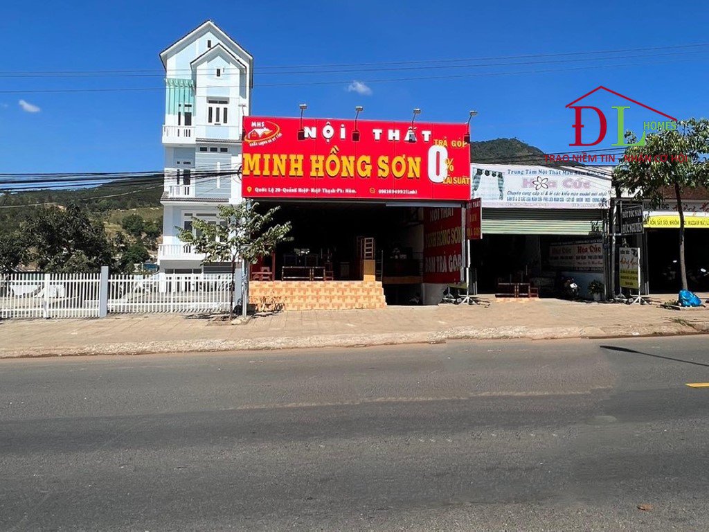 Bán đất mặt tiền QL20 Định An xã Hiệp Thạnh Đức Trọng hợp đầu tư