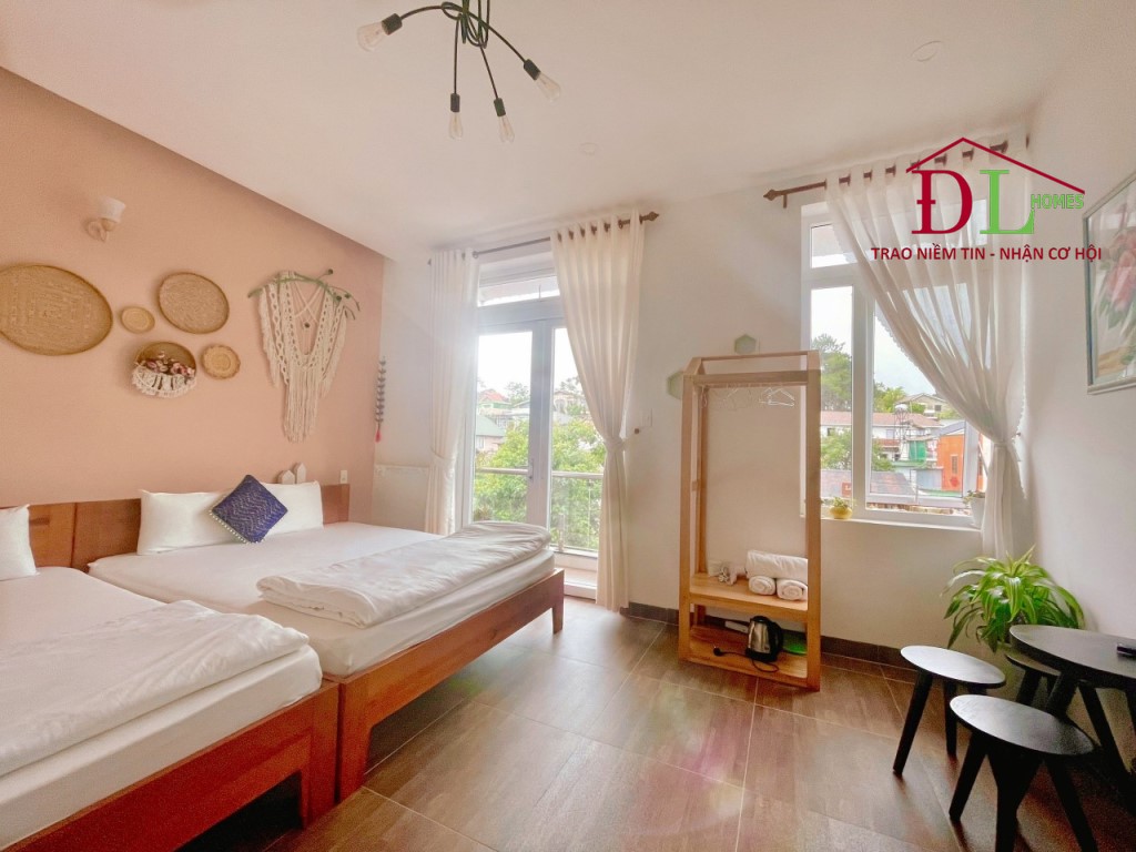 Bán khách sạn 2 mặt tiền KQH Yersin Phường 9 Đà Lạt kinh doanh tốt