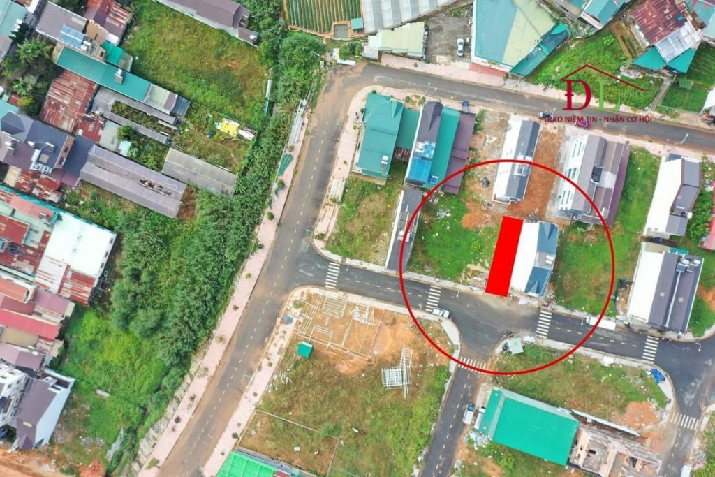 Bán đất 2 mặt tiền Khu văn hoa thể thao tỉnh phường 7 Đà Lạt