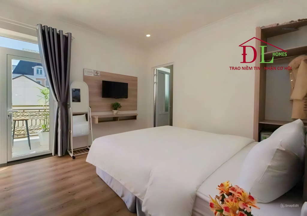 Bán khách sạn mặt tiền Lương Thế Vinh Phường 3 Đà Lạt kinh doanh tốt