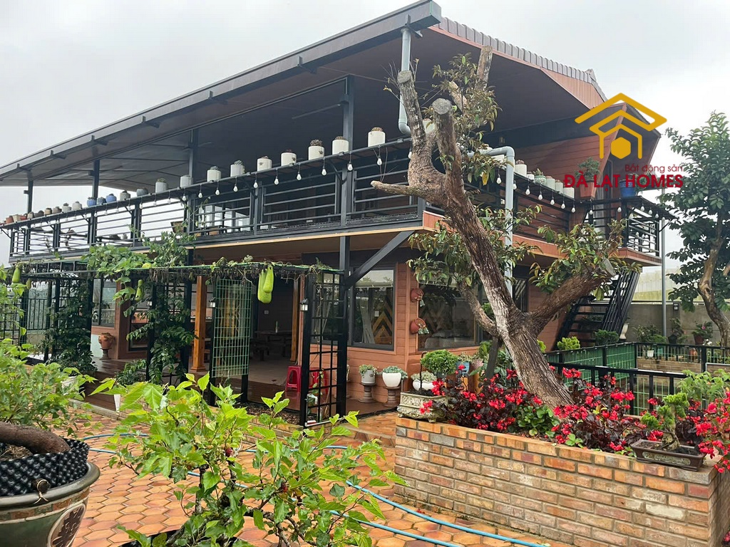 Bán Homestay gỗ Xuân Thọ Đà Lạt, rộng thoáng, view thung lũng